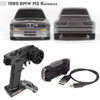 HPI 160991 1/64 Nano TTR 2WD BMW M3 Ravaglia Dark Silver Touring Car w/ Remote