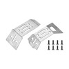 GPM Stainless Steel Front & Rear Chassis Skid Thick 1mm for Arrma 1/18 Granite GROM