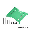 GPM Aluminum 7075 Alloy ESC Mount Plate Green for 1/6 Traxxas Pro Scale Sand Car