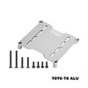 GPM Aluminum 7075 Alloy ESC Mount Plate Silver for 1/6 Traxxas Pro Scale Sand Car