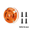 GPM Aluminum Ring Gear Adapter Plate Orange for 1/6 Traxxas Pro Scale Sand Car