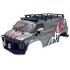 HobbyPlus HBP240535 Finished Polycarbonate Body for Rock Van V2 - Grey