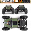 HPI 160809 1/18 Venture18 CC Flux Competition 4WD Off-Road RTR Crawler Green