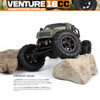 HPI 160809 1/18 Venture18 CC Flux Competition 4WD Off-Road RTR Crawler Green