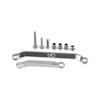 Hot Racing SXTY4908 - Aluminum Steering Link Silver for SCX30