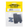 Yeah Racing TARL-002BK Aluminum & Graphite Servo Mount for Associated RC10 Rally