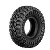 GPM 1.0 Inch High Adhesive Crawler Rubber Tires w/ Foam Inserts (4) for TRX4M