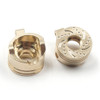 Yeah Racing AXSC-107GD Brass Steering Knuckles 8g each for Axial SCX30