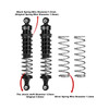 GPM Rear Adjustable Spring Shock Absorber 95mm Black for Tamiya 1/10 DT-04