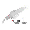 GPM Stainless Steel Integrated Chassis Skid Kit for Tamiya 1/10 DT-04 Fighter Nxgen