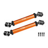 GPM Carbon Steel + Alum Center CVD Drive Shaft Orange for Vanquish 1/10 H10 Optic