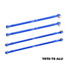 GPM 7075-T6 Alloy Aluminum Upper Link Bar Set Blue for Vanquish 1/10 H10 Optic