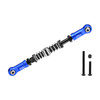 GPM Servo Steering Link Adjustable Length/Spring Force Blue for Losi 1/8 LMT 1.0/2.0