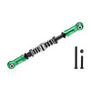GPM Servo Steering Link Adjustable Length/Spring Force Green for Losi 1/8 LMT 1.0/2.0