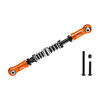 GPM Servo Steering Link Adjustable Length/Spring Force Orange for Losi 1/8 LMT 1.0/2.0