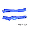 GPM 7075-T6 Alloy Front & Rear Chassis Brace Blue for Arrma 1/8 NOTORIOUS 6S V6