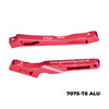 GPM 7075-T6 Alloy Front & Rear Chassis Brace Red for Arrma 1/8 NOTORIOUS 6S V6
