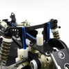 Yeah Racing TARC-025BK Front & Rear Carbon Shock Towers Set for Associated RC10