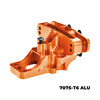 GPM 7075-T6 Alloy Rear Upper Bulkhead Orange for Traxxas 1/6 Pro Scale Sand Car