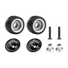 GPM Aluminum Wheelie Bar Wheel & Bearing Black for Traxxas Mini XRT / Mini Maxx
