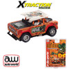 Auto World Xtraction 1972 Ford Baja Bronco Rat Fink Orange HO Scale Slot Car