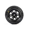 Pro-Line PRO1034510 Menace F/R Street Tires w/ Split Six Wheels Black (2) Mini Kraton