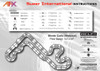 AFX 22157 Mega-G+ Super International 4-Lane HO Scale Slot Car Race Set