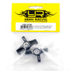 Yeah Racing TARC-021BK Aluminum 7075 Steering Block Set for Associated RC10 4WD