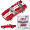 AFX 22152 1966 Shelby GT350R Ford Mustang Red White Stripe HO Scale Slot Car
