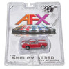 AFX 22152 1966 Shelby GT350R Ford Mustang Red White Stripe HO Scale Slot Car