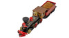 Bachmann 51008 Central Pacific #63 "Leviathan" w/ wood load Steam Locomotive HO Scale