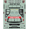 Pro-Line PRO369917 1/12 Pre-Cut 2026 Ram 1500 Truck Clear Body for Losi NASCAR