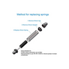 Hot Racing SXTY250GP - Adjustable Shocks Set 25mm for 1/30 Axial SCX30