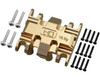 Hot Racing SXTY38LH - Brass Center Gear Box Mount for Axial 1/30 SCX30