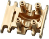 Hot Racing SXTY38LH - Brass Center Gear Box Mount for Axial 1/30 SCX30