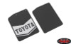 RC4WD VVV-C1504 Mud Flaps for Journey Bumper Gelande 2 Cruiser (Version 2)