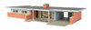 Walthers 933-4156 Mid-Century Modern Home Kit HO Scale