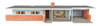 Walthers 933-4156 Mid-Century Modern Home Kit HO Scale