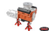 RC4WD Z-S0318 Aluminum Valve Covers for Scale V8 Engine (Black)