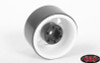 RC4WD Z-W0111 Stamped Steel 1.0" Stock Beadlock Wheels (4) White