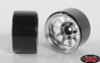 RC4WD Z-W0285 Deep Dish Wagon 1.55" Stamped Steel Beadlock Wheels Chrome (4)
