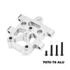 GPM 7075-T6 Aluminum Front Suspension Pin Mount Silver for Tamiya 1/10 DT-04