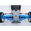 GPM 7075-T6 Aluminum Front Suspension Pin Mount Sky Blue for Tamiya 1/10 DT-04