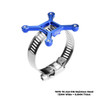 GPM Aluminum 40x40mm RC Cooling Fan Adjustable Mount Blue : 28-42 Series Motor