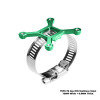 GPM Aluminum 40x40mm RC Cooling Fan Adjustable Mount Green : 40-56 Series Motor