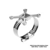 GPM Aluminum 40x40mm RC Cooling Fan Adjustable Mount Silver : 40-56 Series Motor