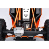 GPM Aluminum Servo Steering Link Black for Vanquish 1/10 H10 Optic Yokohama