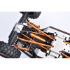 GPM Aluminum Rear Sway Bar Set Red for Vanquish 1/10 H10 Optic Yokohama