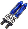 NHX RC Aluminum GTX Front / Rear Shock Set with Springs - Blue: 1/5 X-Maxx 8S
