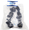 NHX RC Front & Rear Aluminum Portal Axle Housing Black : TRX-4
